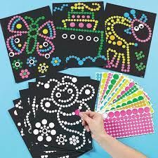 Dot Sticker Art: (Gr